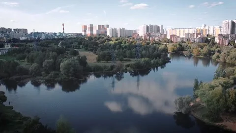 Russian_town_30 Stock Footage 160360010