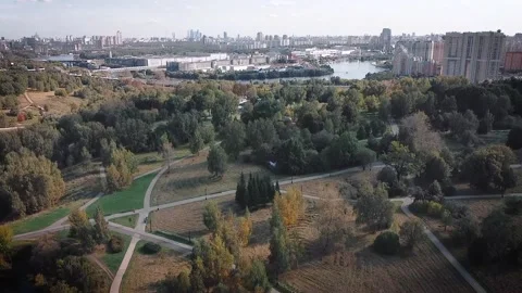 Russian_town_31 Stock Footage 160360008