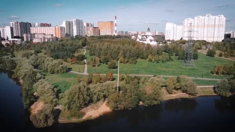 Russian_town_32 Stock Footage 160360005