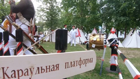 Russians in Paris 스톡 동영상 110982770