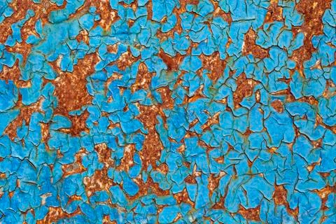 Rust and paint texture Stock Photos