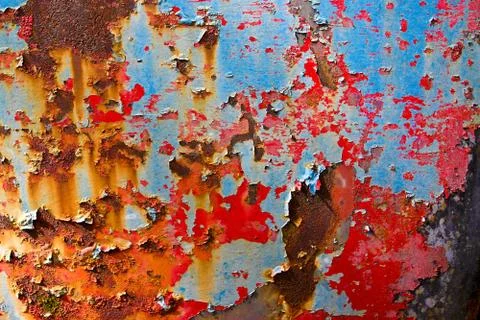 Rust and Peeling Paint Stock Photos