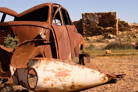 Rust and ruins Stock Photos