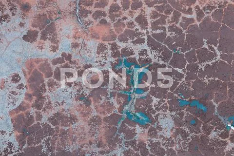 Rust background - Brown, blue and grey Stock Photos