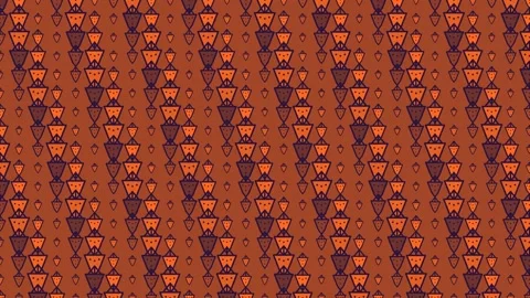 Rust Brown Vertical Stripe Halftone Loop Stock Footage 342585956