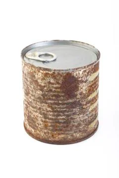 Rust cans Stock Photos