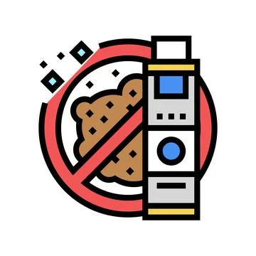 Rust cleaner detergent color icon vector illustration Stock Illustration