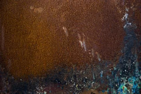 Rust closeup texture background. Stock Photos