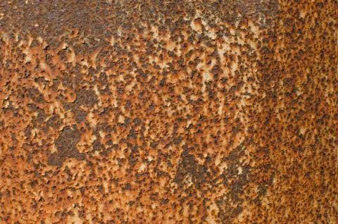 Rust coated metal, background, texture. Stock Photos
