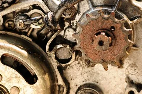 Rust Gear Stock Photos
