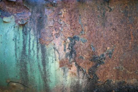 The rust has many rust. Stock Photos