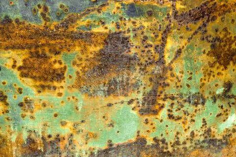Rust iron metal surface. Texture and background Stock Photos