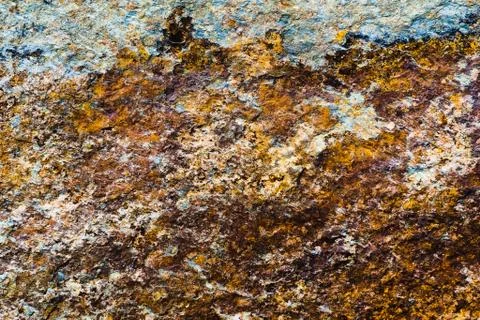Rust Iron Metal Surface. Texture and Background With Scratches and Cracks 库存照片