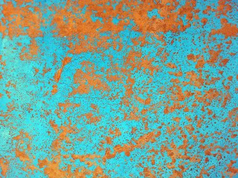 Rust on iron plate Stock Photos