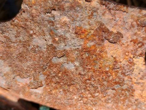 Rust on an iron surface. The concept of rust Stock Photos
