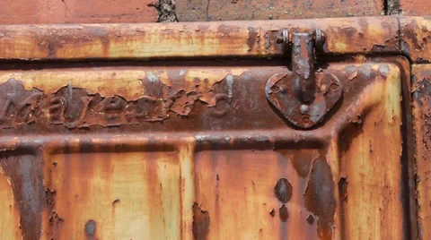 Rust, Metal and Wood Textures Stock Footage 33756159