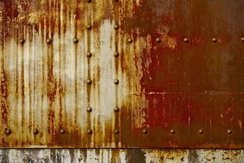 Rust on metal background Stock-Illustration