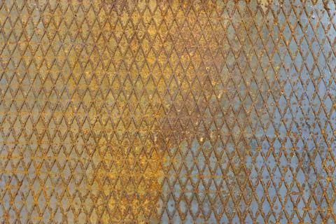 Rust metal background. Rusty texture old iron steel surface plate. Grunge, aged Stock Photos