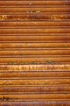 Rust Metal door texture Stock Photos
