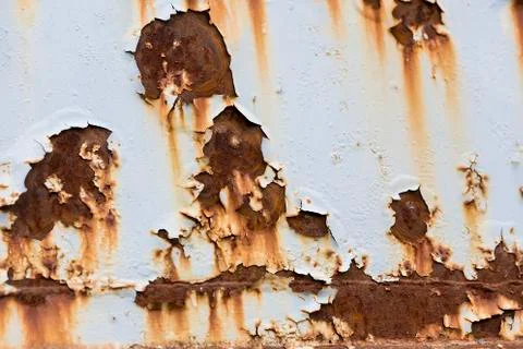 Rust metal from the old train container background Stock Photos