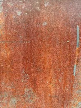 Rust on metal surface covered with paint Stock Photos