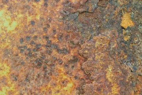 Rust on metal surface Stock Photos