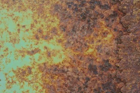 Rust on metal surface Stock Photos