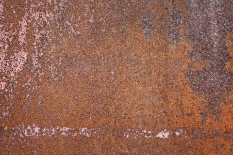 Rust on the metal. Texture, background Stock Photos