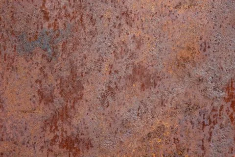 Rust on the metal. Texture, background Stock Photos