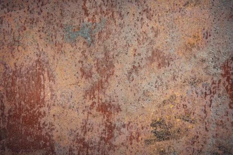 Rust on the metal. Texture, background Foto stock