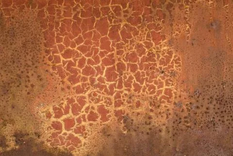 Rust metal texture with lightning pattern, abstract grunge background Foto stock