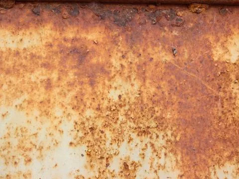 Rust on the old iron  pattern texture background. Stock Photos