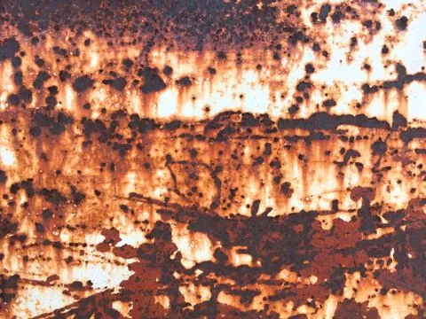 Rust on old wall background Stock Photos