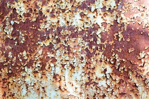 Rust on old wall background Stock Photos