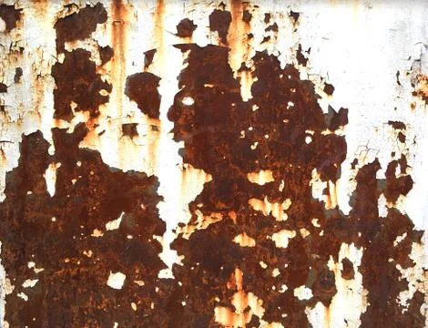 Rust on old wall background Stock Photos
