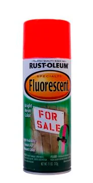 Rust-oleum paint 스톡 사진