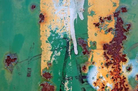 Rust paint Stock Photos