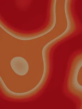 Rust red and warm brown organic areas merge through hazy cream-colored edge.. Stock-Illustration