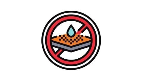 Rust resistant color icon animation Stock Footage 326115607
