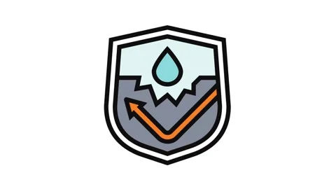 Rust resistant color icon animation Stock Footage 326115704