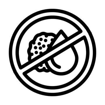 Rust resistant line icon vector illustration Stock-Illustration