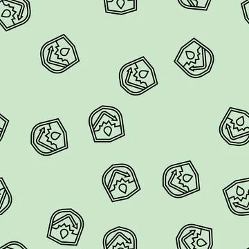 Rust resistant line seamless pattern Stock Illustration