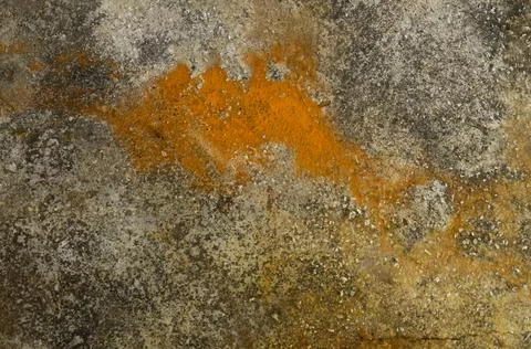 Rust stain on the ground Stock Illustration