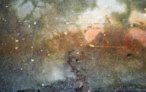 Rust Stained Cement Stock Photos
