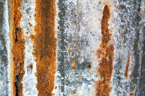 Rust on steel pattern background Stock Photos