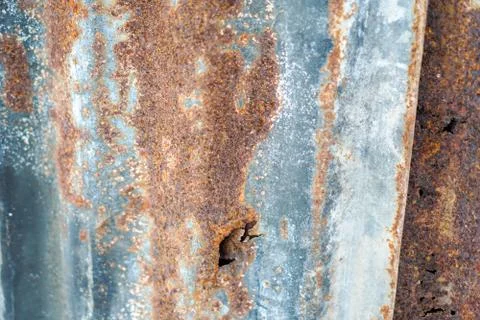 Rust on steel pattern background Stock Photos