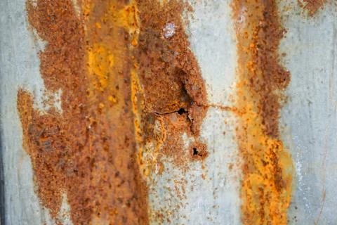 Rust on steel pattern background Stock Photos