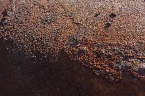 Rust on steel pipe Stock Photos