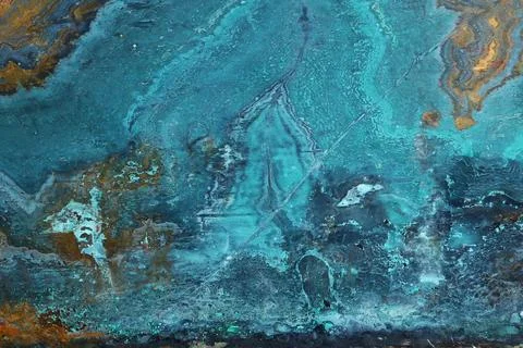 Rust surface. Close-up of rust on the texture of an old sheet of metal. Stock Photos