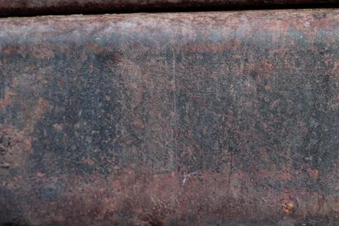 Rust texture Background close-up rusty red metal weathered old surface Stock-Fotos